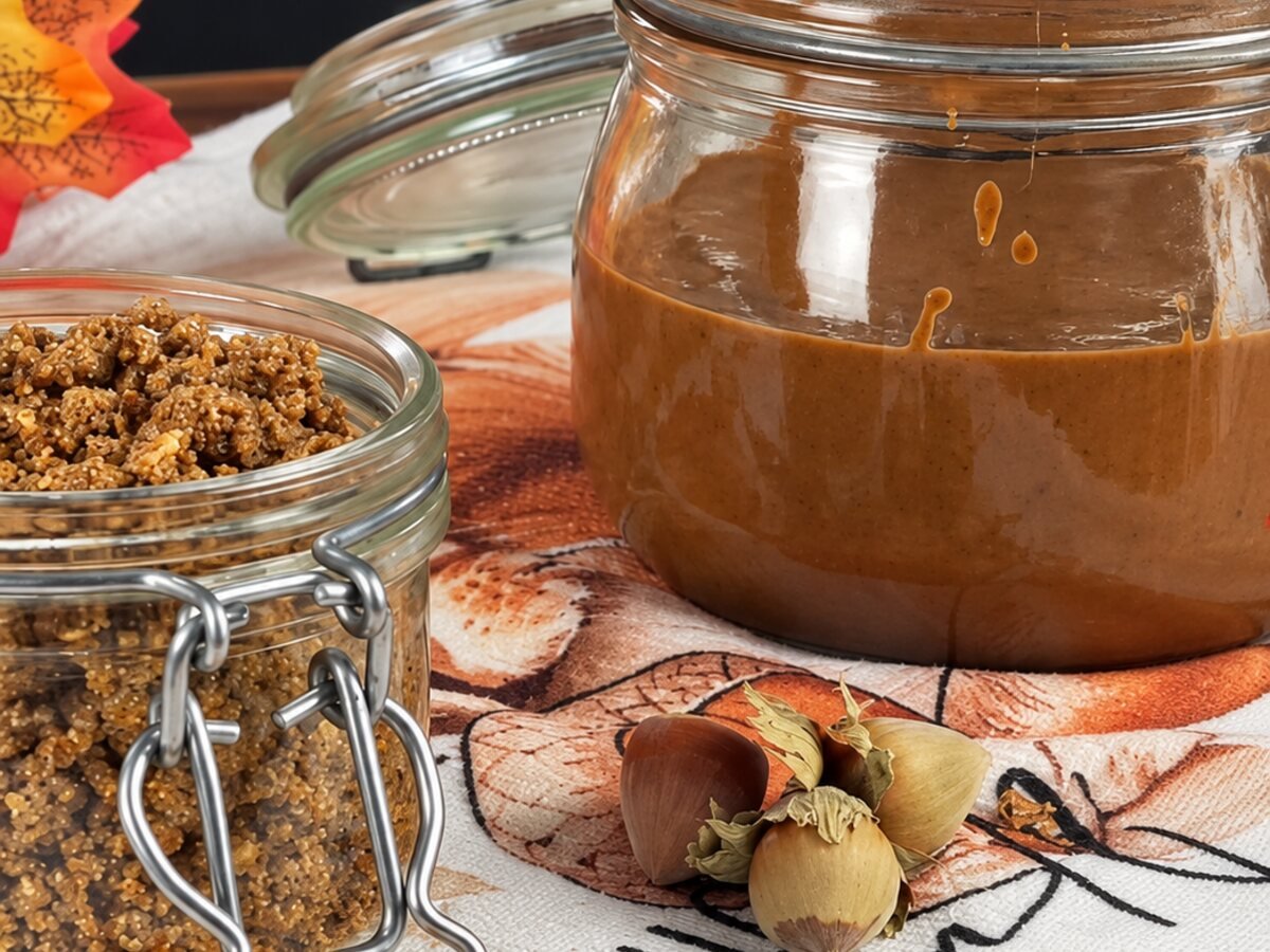 Le pralin et le praliné noisette au sucre de coco